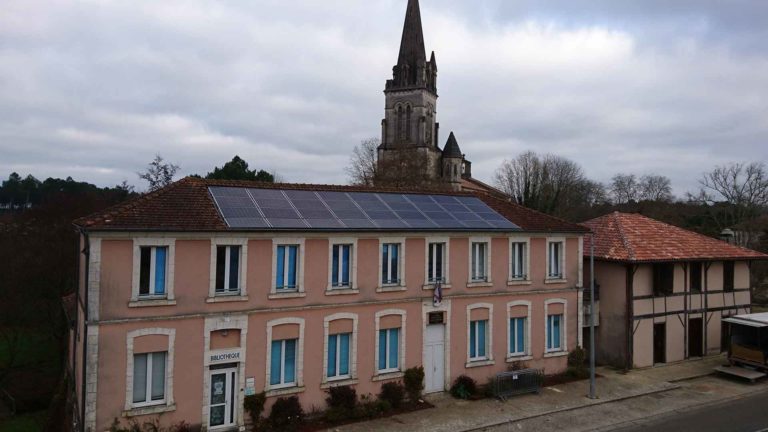 installation photovoltaïque à Laluque