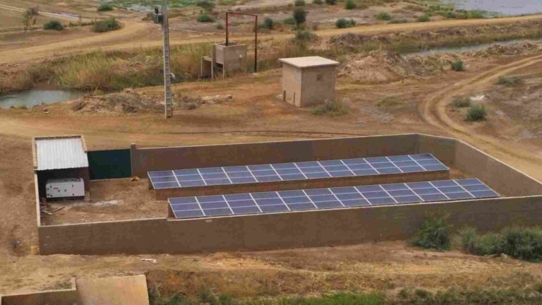 installation photovoltaïque à Boundoum