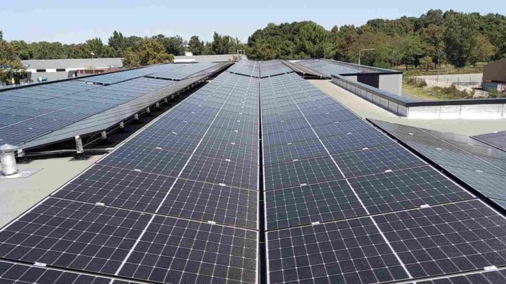 Installation photovoltaïque à Blanquefort